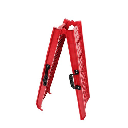 Solid Spare For ATV Motorcycle Truck 1PC 72 × 11.6 550 lbs Red Motorcycle Loading Ramp