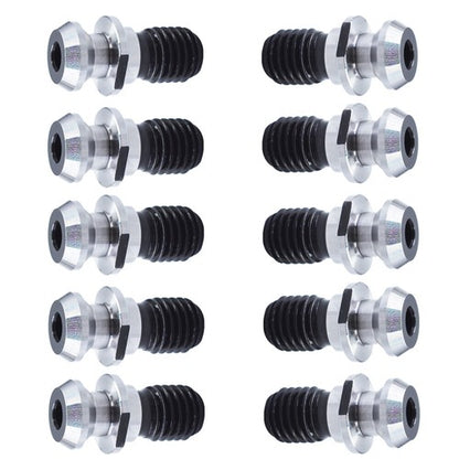 Solid Spare For Mazak Fadal HURCO Okuma CAT40 450.740"Coolant Pull Stud Retention Knob10pc
