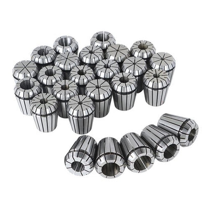 Solid Spare 25 Pcs Collet Set ER32 Collet Chuck 1/16 inch-3/4 inch Holder Spring Collet New