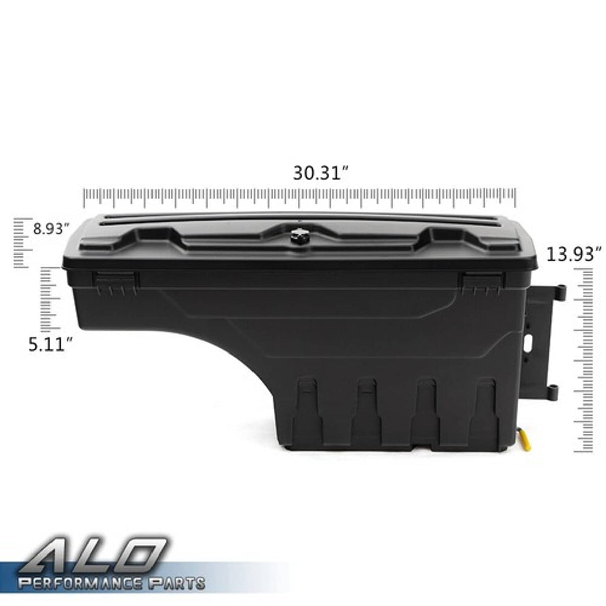 Solid Spare Fit For Ford F250 F350 Super Duty 2007-2020 Truck Bed Storage Tool Box Left