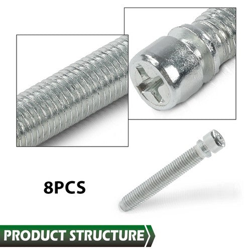 Solid Spare Fit For 62-67 Impala Belair Biscayne 1-1/2?? Screw Spring Headlight Adjuster Kit