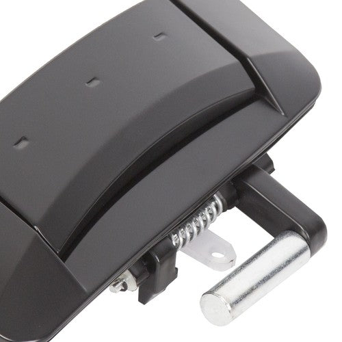 Solid Spare Door Handle Right (Passenger) Outside Exterior Black For Nissan 350Z 2003-2009
