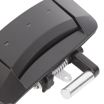 Solid Spare Door Handle Right (Passenger) Outside Exterior Black For Nissan 350Z 2003-2009