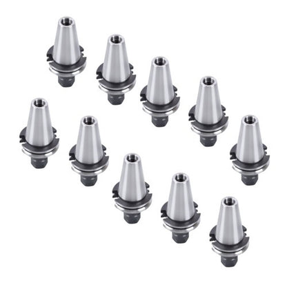 Solid Spare Collet Chuck 70mm 2.76" G2.5 20000RPM CNC Milling Tool 10× CAT40-ER16