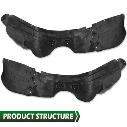 Solid Spare 2pcs Front Fender Liner Splash Shield Left+Right Fit For 2009-2020 Dodge Journey