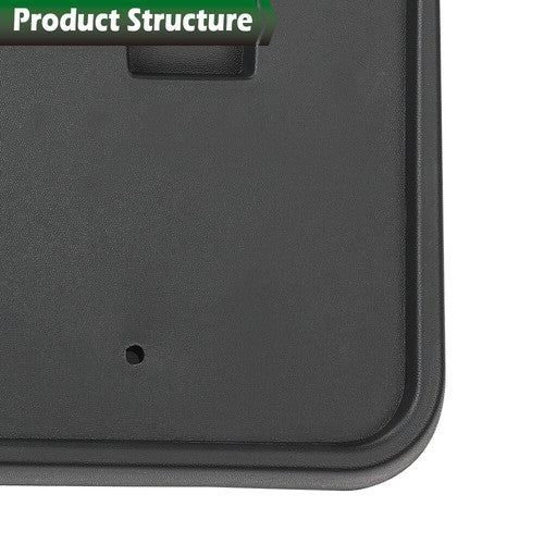 Solid Spare License Plate Front Mounting Bracket Fit For 1999-2004 Ford F250 F350 Super Duty