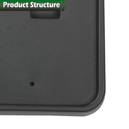 Solid Spare License Plate Front Mounting Bracket Fit For 1999-2004 Ford F250 F350 Super Duty