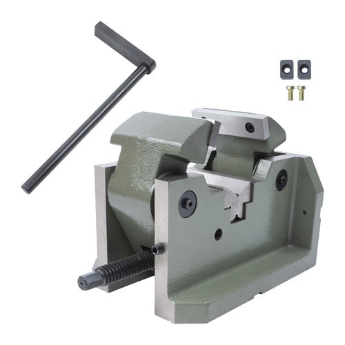 Solid Spare For Holding Shafts and Round Parts, 4' Horizontal Vertical Machine Vise