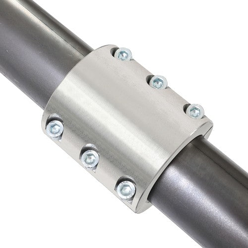 Solid Spare Steel tube clamp weldable bolt on 1.75" 1 3/4" roll cage mounts