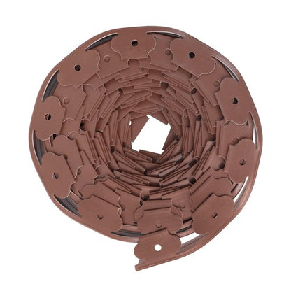 Solid Spare 49FT 4"Garden Landscape Edging With 75 8-In Spikes No Dig Lawn Edging Border