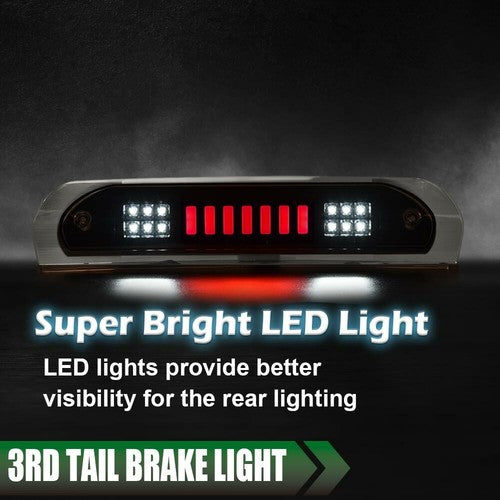 Solid Spare LED 3rd Tail Brake Light Cargo Lamp Fit For 02-09 Dodge Ram 1500 2500 3500