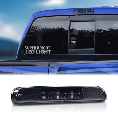 Solid Spare Black LED 3rd Third Brake Light Cargo Lamp Fit For 99-16 Ford F250/93-11 Ranger