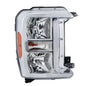Solid Spare Halogen Type Headlight For Ford F250 F350 SuperDuty 2023-24 Chrome Housing Right