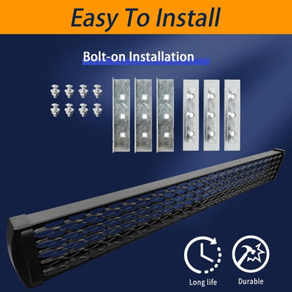 Grip Step 7"x54" Black Rear Step for Ram ProMaster Ford Transit Sprinter 415254