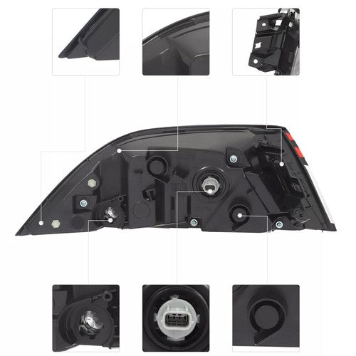 Right Rear Outer Tail Light Lamp Passenger Side For 2023 2024 2025 Honda Accord