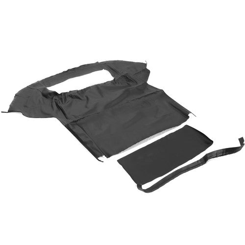 Solid Spare Black Soft Top with Plastic Window FOR 1983-90 1993 Ford Mustang Convertible 2DR