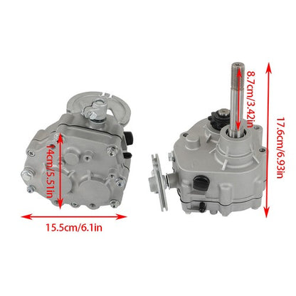 Solid Spare Transmission Forward Reverse Gear Box Replacement For Go Kart 2HP-13HP Engine