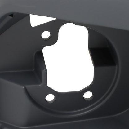 Solid Spare Primed Front Bumper Cover Fascia W/ Tow Hook Hole For Chevrolet Colorado 2021-22