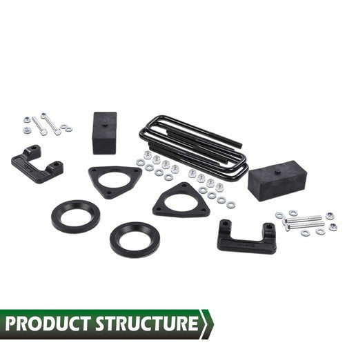 Solid Spare Fit For 2007-2018 Silverado /GMC Sierra 1500 PU 2.5 inch Leveling Lift Kit