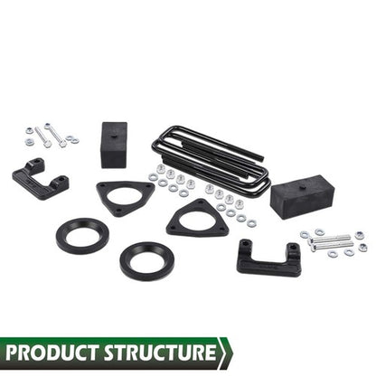 Solid Spare Fit For 2007-2018 Silverado /GMC Sierra 1500 PU 2.5 inch Leveling Lift Kit