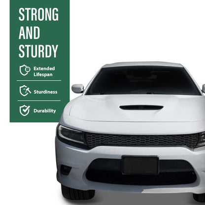 Solid Spare New Fit For 2020-2022 Dodge Charger 68422116AC Front Bumper Upper Grille Grill