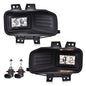 Solid Spare Fit For Ford F150 Pickup 18-20 Halogen Fog Lights Driving Lamps Left& Right Pair