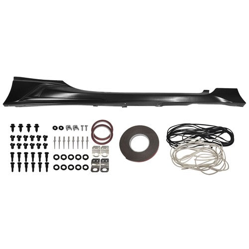 Fits 2022-2024 Toyota GR86 Subaru BRZ TRD Style Black Side Skirts (ABS)