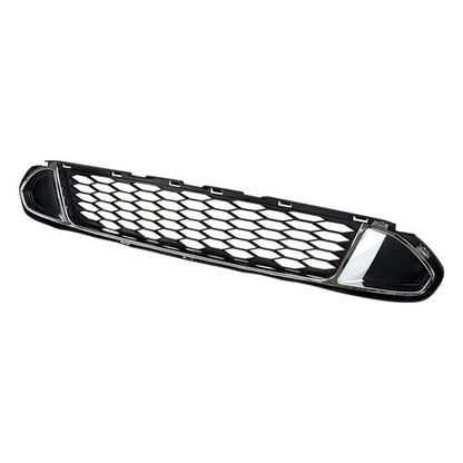 Solid Spare Front Lower Grille Grill&Chrome Molding Trim For 2010 11 2012 Ford Fusion Sport