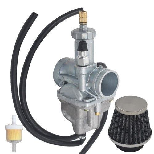 Solid Spare For Kawasaki Bayou 220 250 KLF220A KLF250A Carburetor + Air Filter US