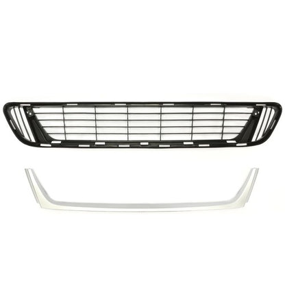 Solid Spare Upper & Lower Grille + Grille Molding For Toyota Venza 2013 2014 2015 2016