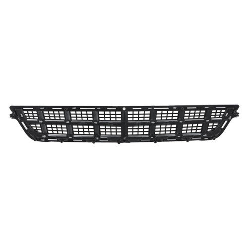 Solid Spare Front Bumper Cover Grille+Lower Grille For Cadillac ATS 2013-2014 Matte Black