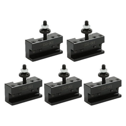 Solid Spare Quick Change Turning & Facing Lathe Tool Post Holder OXA 250-001 5 PCS #1