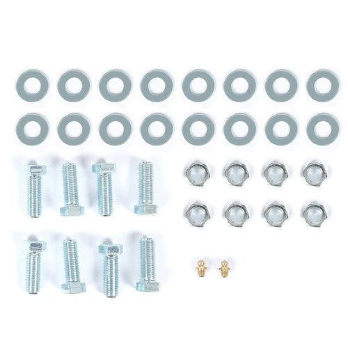Solid Spare 4'' Drop Kit Shackles&Hangers For 99-2005 2006 Chevy Silverado/GMC Sierra 1500