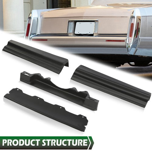 Solid Spare Fit For 80-92 Cadillac Deville Fleetwood Brougham Rear Trunk License Fillers
