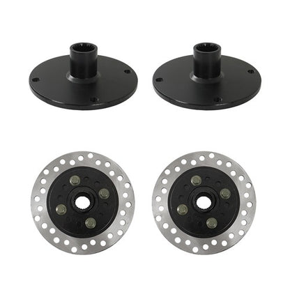 Solid Spare US 40"Rear Axle Kit Electric Brushless Differential 1000W Motor With 4 Stud Hub