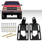 Solid Spare Conversion Engine Mounts Swap Adjustable Fit For 88-98 GM Truck LS1 LS2 LS6 LSX