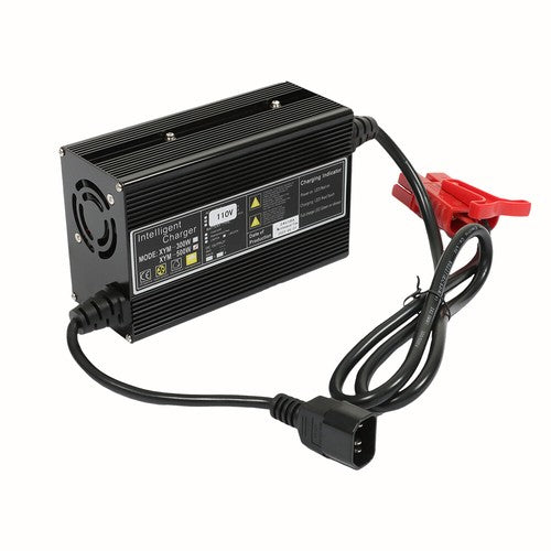 Solid Spare Floor Scrubber Pallet Jack Battery Charger 24V with SB120 120A RED Connector