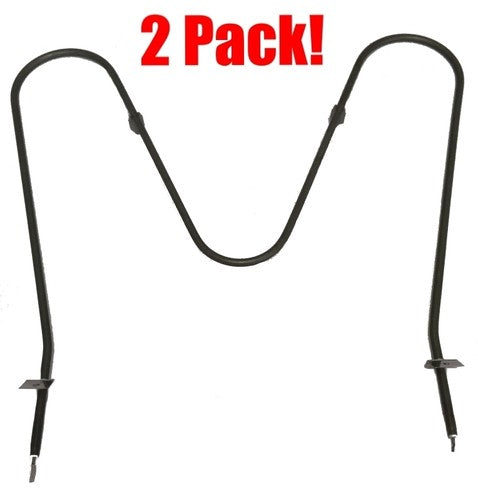 Solid Spare (2) Bake Element Oven Heating Element for Frigidaire 316075104