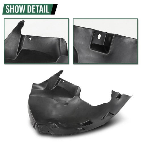 Solid Spare Fender Liner For 12-15 Mercedes ML350 16-18 GLE350 17-19 GLE43 AMG Front Left