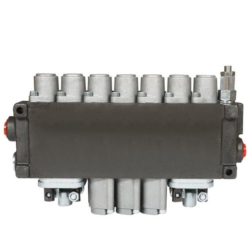 Solid Spare Hydraulic Backhoe Directional Control Valve w/ 2 Joysticks, 6 Spool, 11 GPM