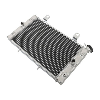 Solid Spare Aluminum Radiator For 2008-2013 09 10 11 Yamaha Rhino 700 YXR700F 1 Row with Cap
