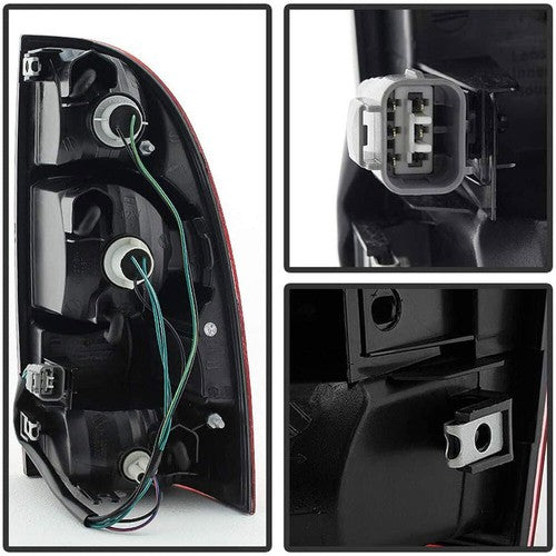 Solid Spare Taillights For Toyota Tacoma 2005-2015 Tail Light Replacement Lamp Single Right