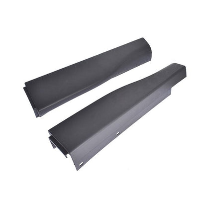 Solid Spare Fit For Ford F250 F350 Left Right Kit Tailgate Molding Cap Trim Black Plastic