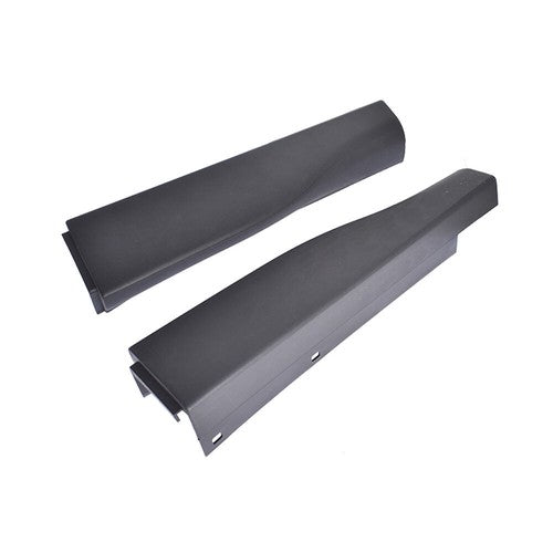 Solid Spare Fit For Ford F250 F350 Left Right Kit Tailgate Molding Cap Trim Black Plastic