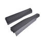 Solid Spare Fit For Ford F250 F350 Left Right Kit Tailgate Molding Cap Trim Black Plastic
