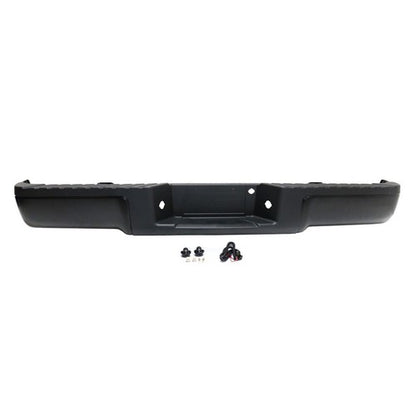Solid Spare For Ford F-150 FX2 2009-2013 2014 Pickup Rear Step Bumper Assembly Black Steel