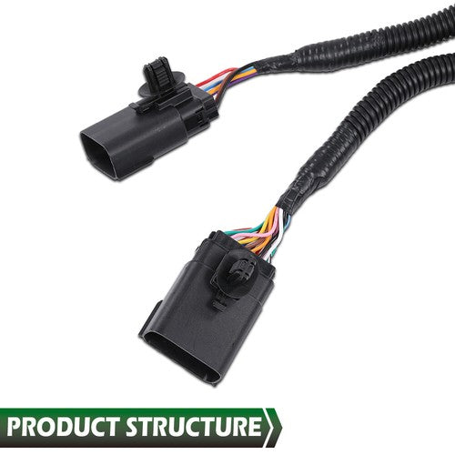 Solid Spare Fit For 20-23 Tesla Model Y Front End Fan Wiring Harness Connecting Wire