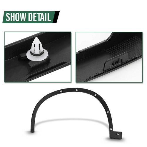 Solid Spare Front Right Side Fender Flare Wheel Arch Molding Fit For 2016-2022 BMW X1