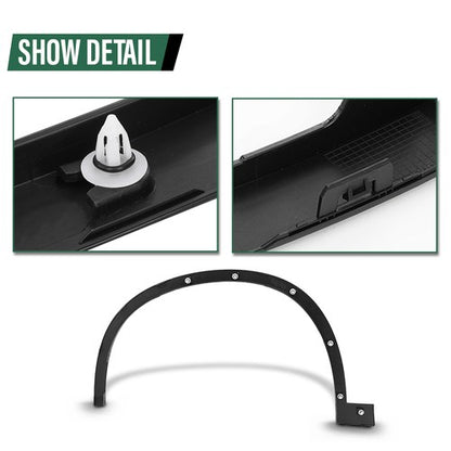 Solid Spare Front Right Side Fender Flare Wheel Arch Molding Fit For 2016-2022 BMW X1