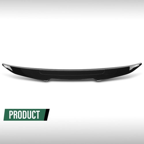 Solid Spare Fit For 19-24 BMW G20 G80 M3 3 Series PSM Style Rear Trunk Spoiler Gloss Black